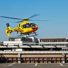 Christoph Europa 2 beim Start am Krankenhaus in Osnabrück