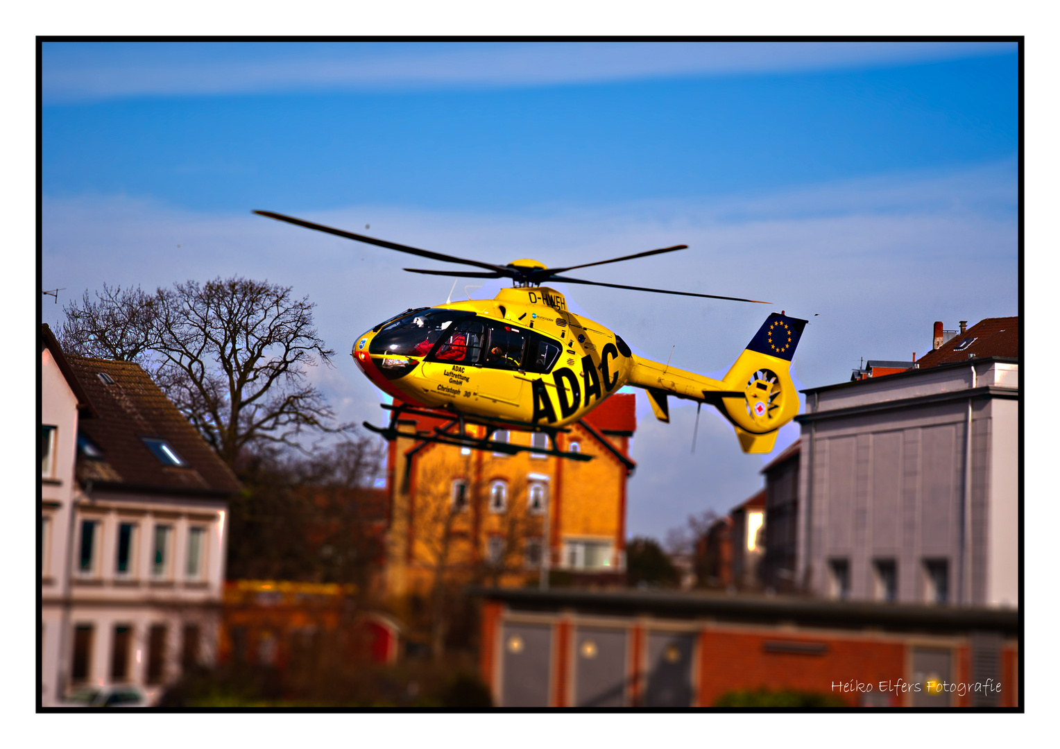 Christoph im Landeanflug