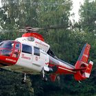 Christoph Rostock im Endanflug auf das Südstadtklinikum...