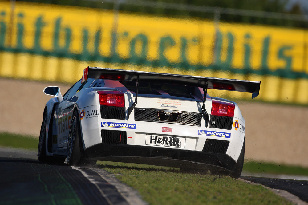 CHristopher Haase auf Abwegen - ADAC GT Masters 2008