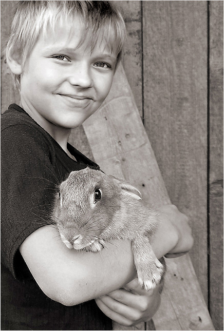 Christopher Robbin and Rabbit