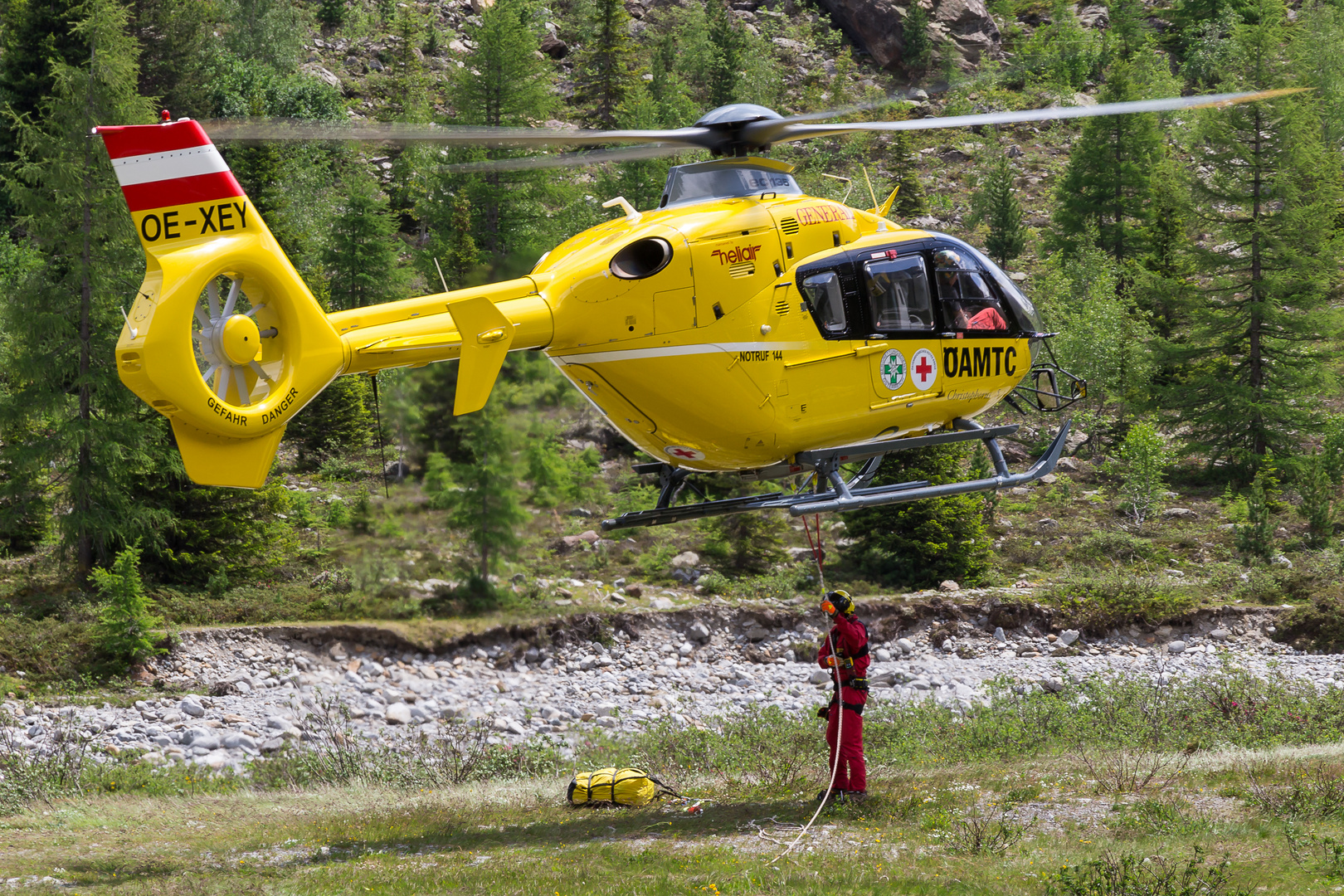 Christopherus 5 in vollem Einsatz