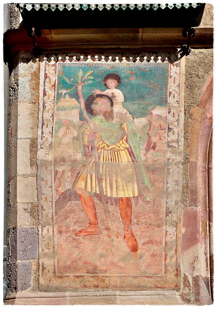 Christophorus-Fresken 