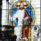 Christus - fenster in aufbahrungshalle