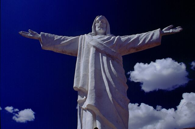 Christus-Figur, Cuzco, Peru