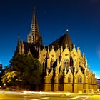 Christus Kirche in Hannover bei Nacht als HDR fotografiert