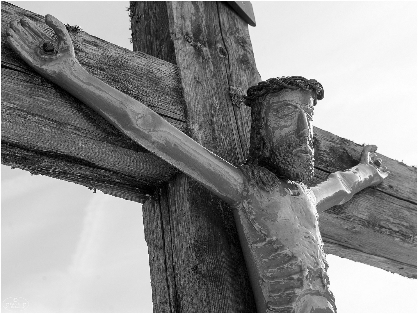 Christus patiens oder Crucifixus dolorosus 