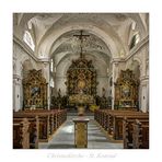 Christuskirche St. Konrad (Konstanz) " Blick zum Chor aus meiner Sicht..."