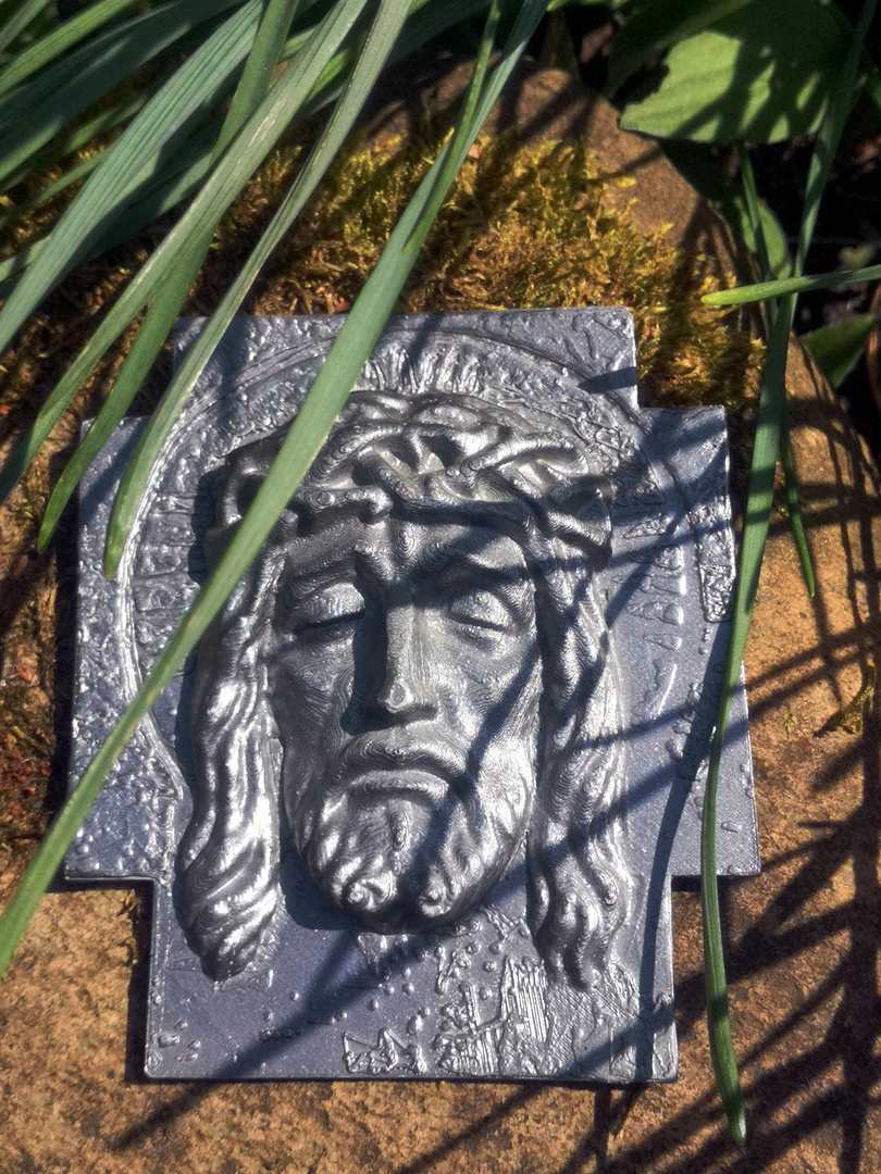 Christusrelief 3D-Druck