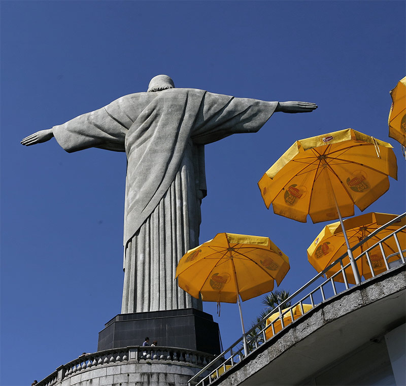 Christusstatue auf dem Corcovado in RIO