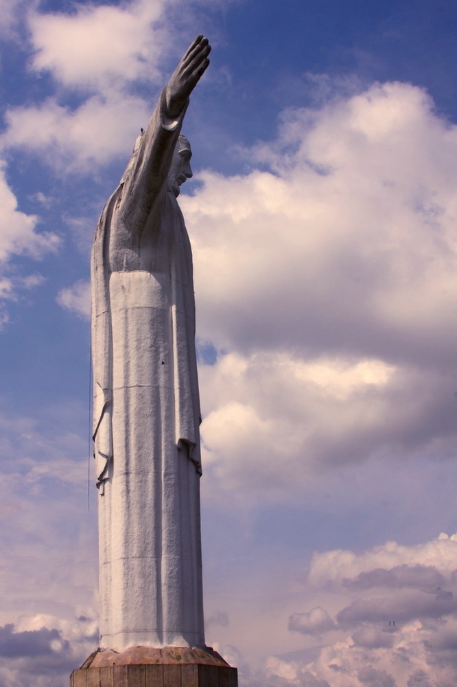 Christusstatue in Colombia