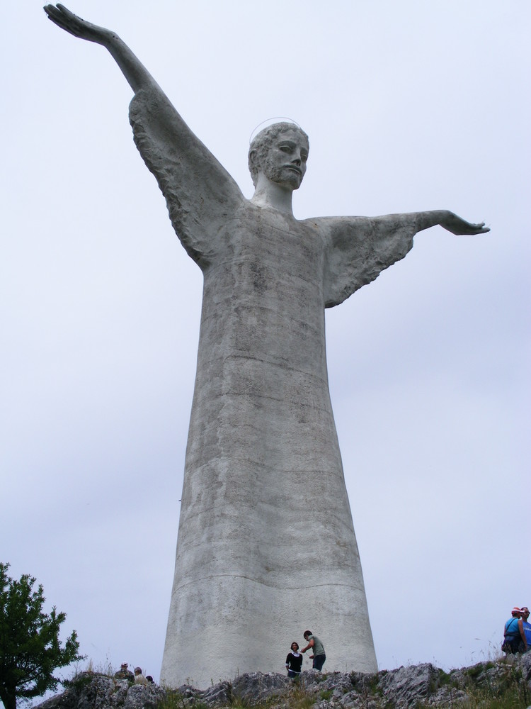 Christusstatue in Maratea