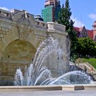 Chrobry Embankment, fountain