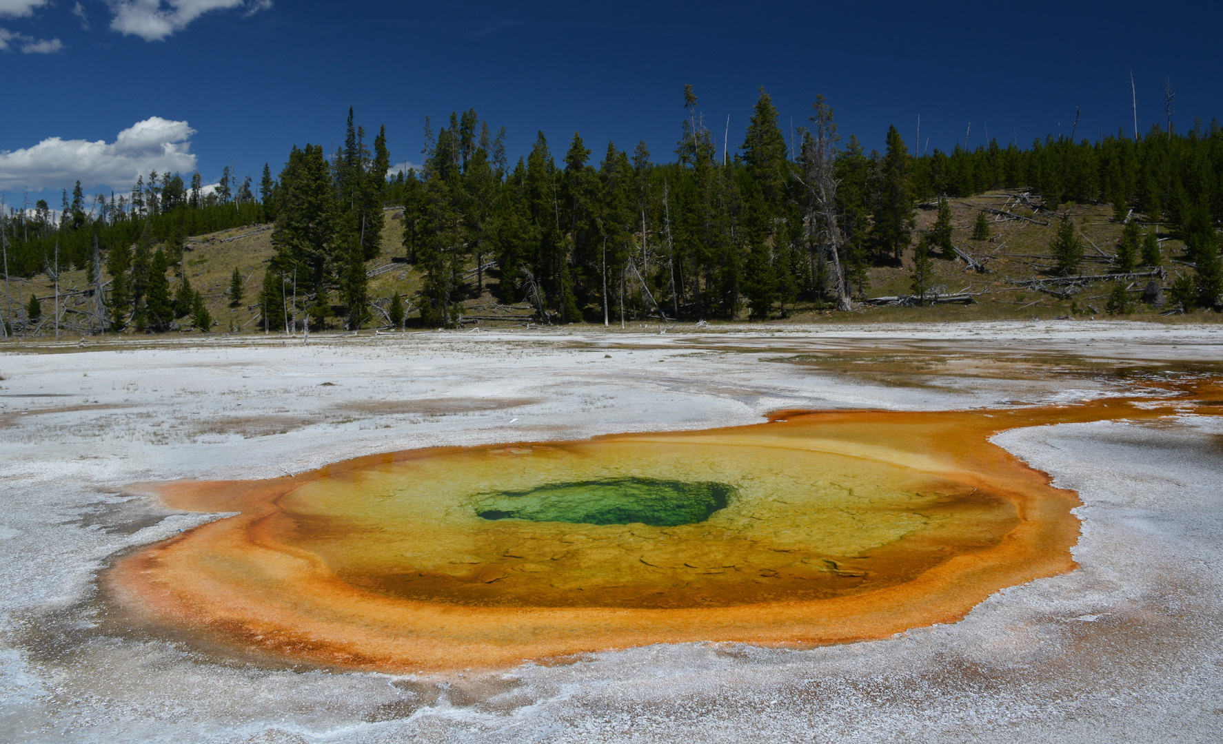 Chromatic Pool - Upper Geyser Basin