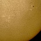 Chromosphäre und Sonnenflecken am 12.3.2023