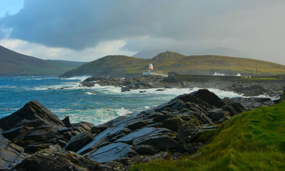 Chromwell Lighthouse on Valentia Island