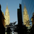 Chrysler Building and reflection