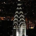 Chrysler Building at night