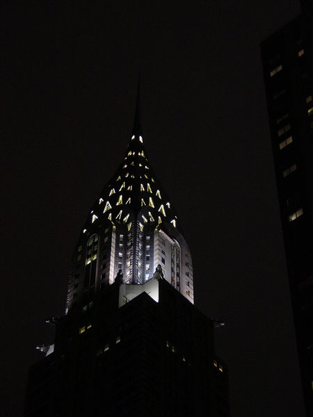 Chrysler Building bei Nacht