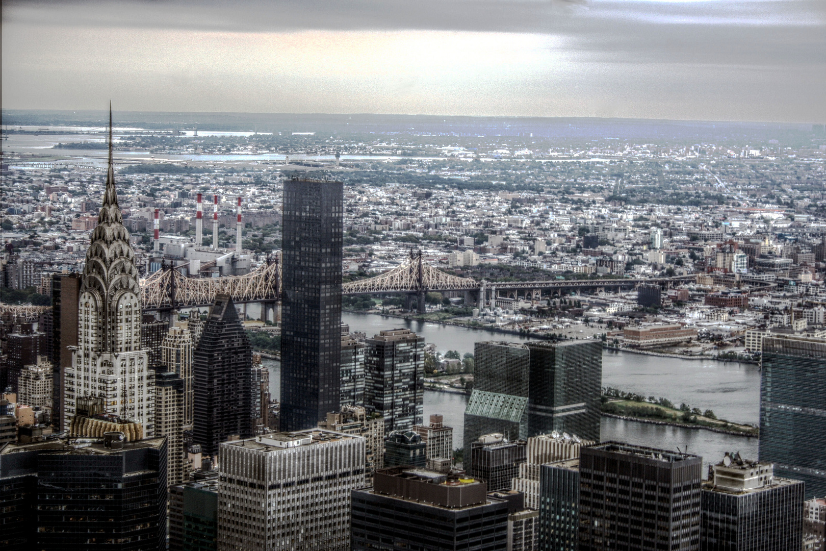 Chrysler Building gesehen vom Empire State Building