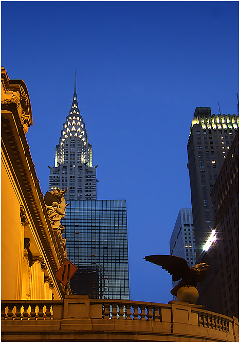 Chrysler Building, Grand Hyatt, Grand Central Station