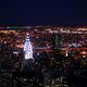 Chrysler Building in New York bei Nacht