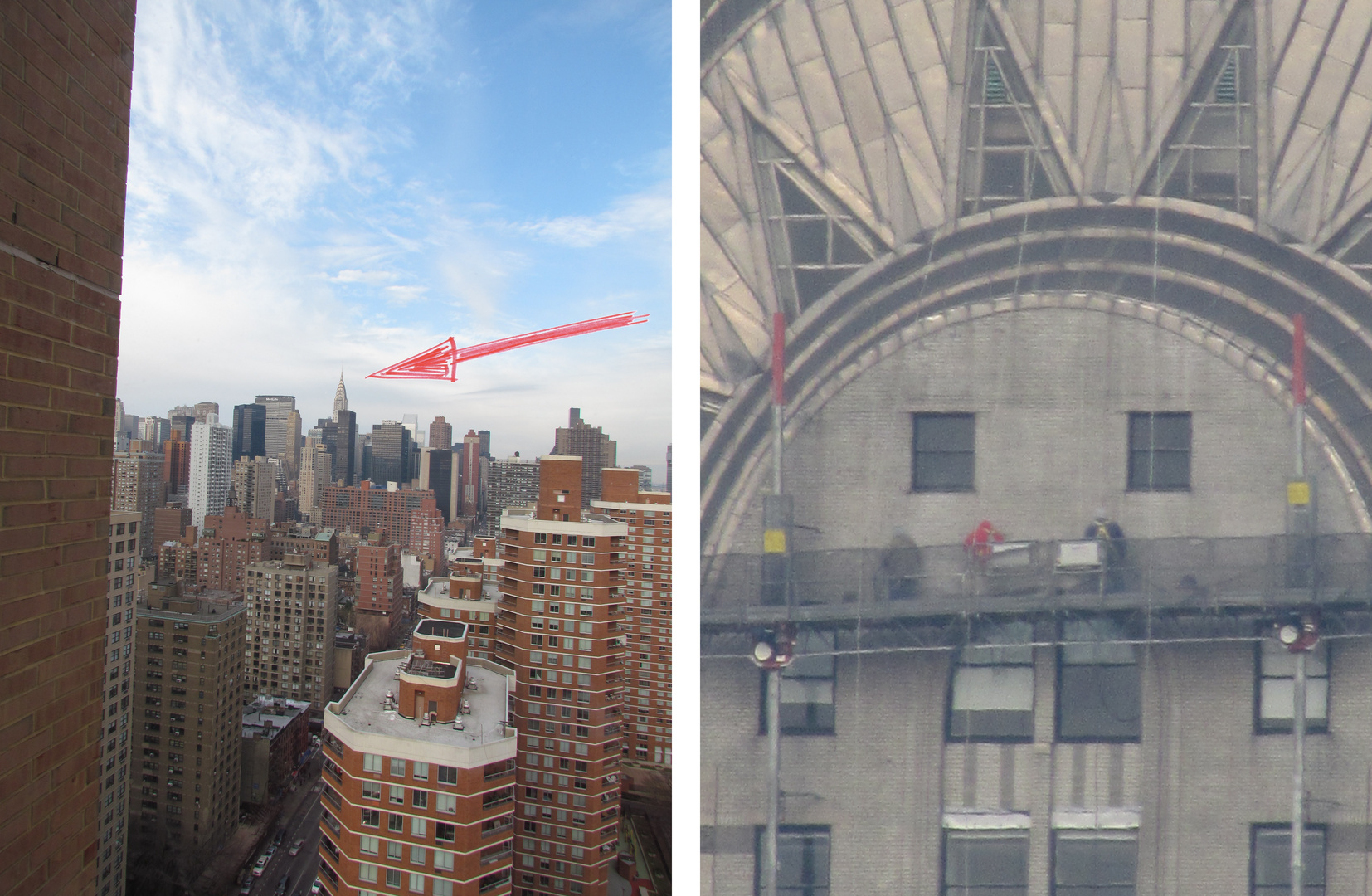Chrysler Building mit Canon SX30 IS un 3360mm zoom