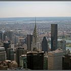 Chrysler Building New York mit Queensboro Bridge; 2012