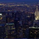 Chrysler Building und MetLife in NYC bei Nacht