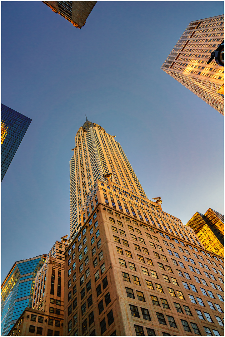 Chrysler Building view in the sky