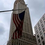 Chrysler Building zeigt Flagge