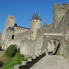 Château Comtal und Port d'Aude