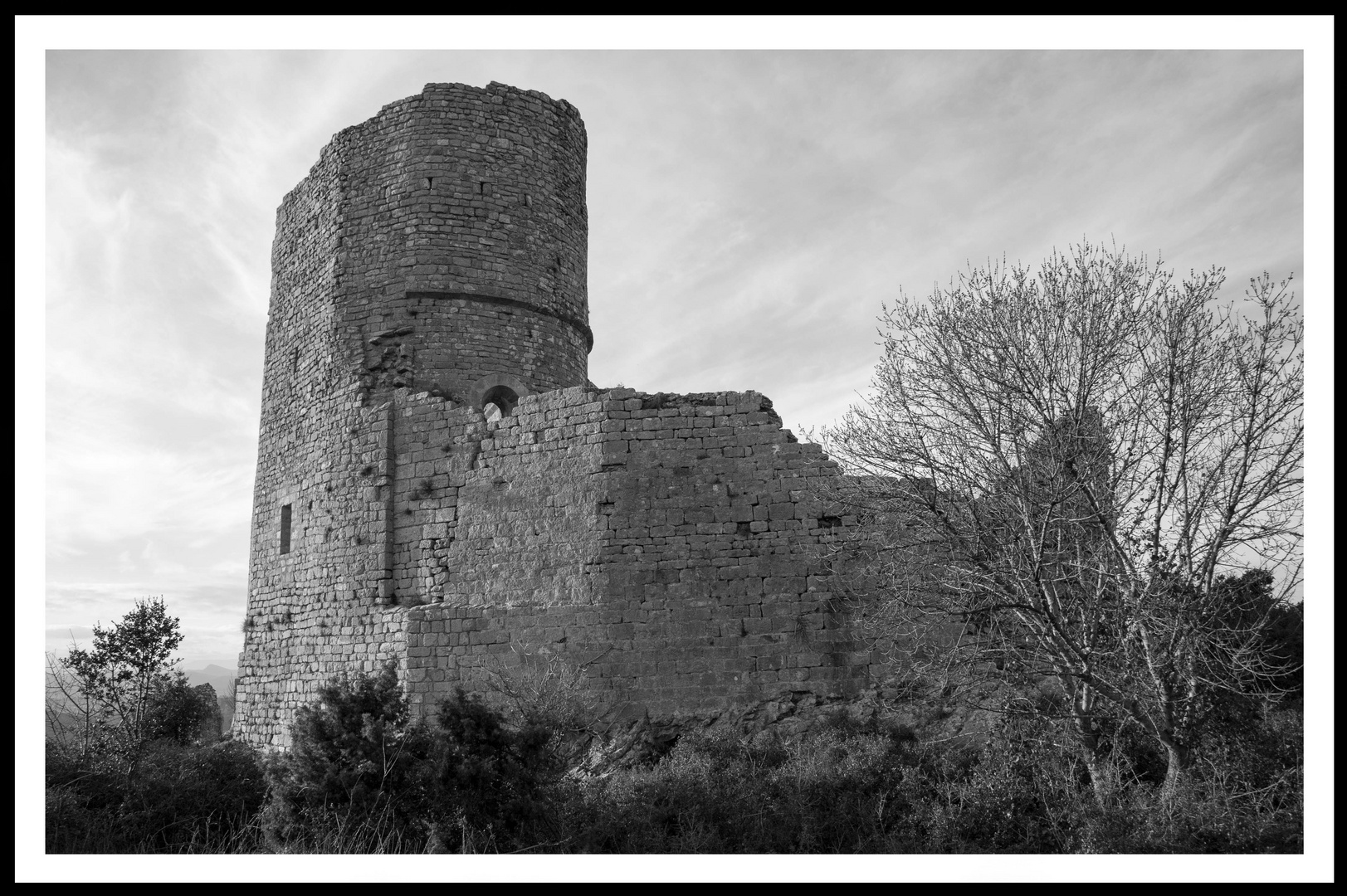 Château d'Aumelas près de Montpellier