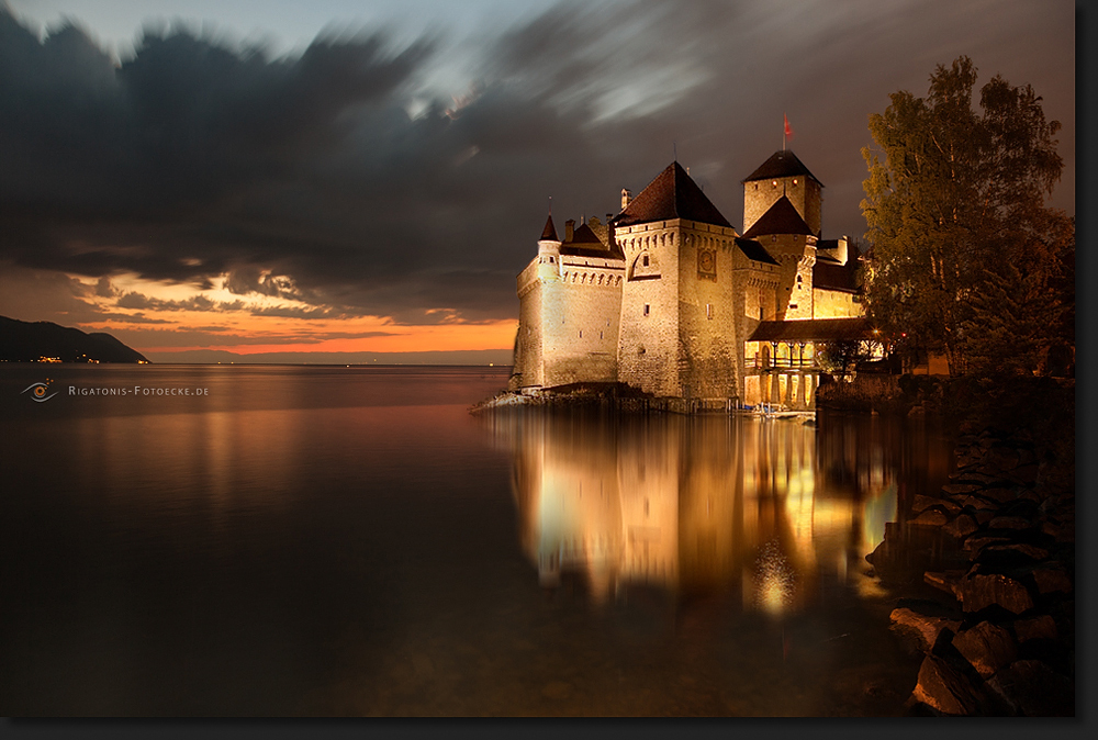 Château de Chillon am Genfer See in Montreux