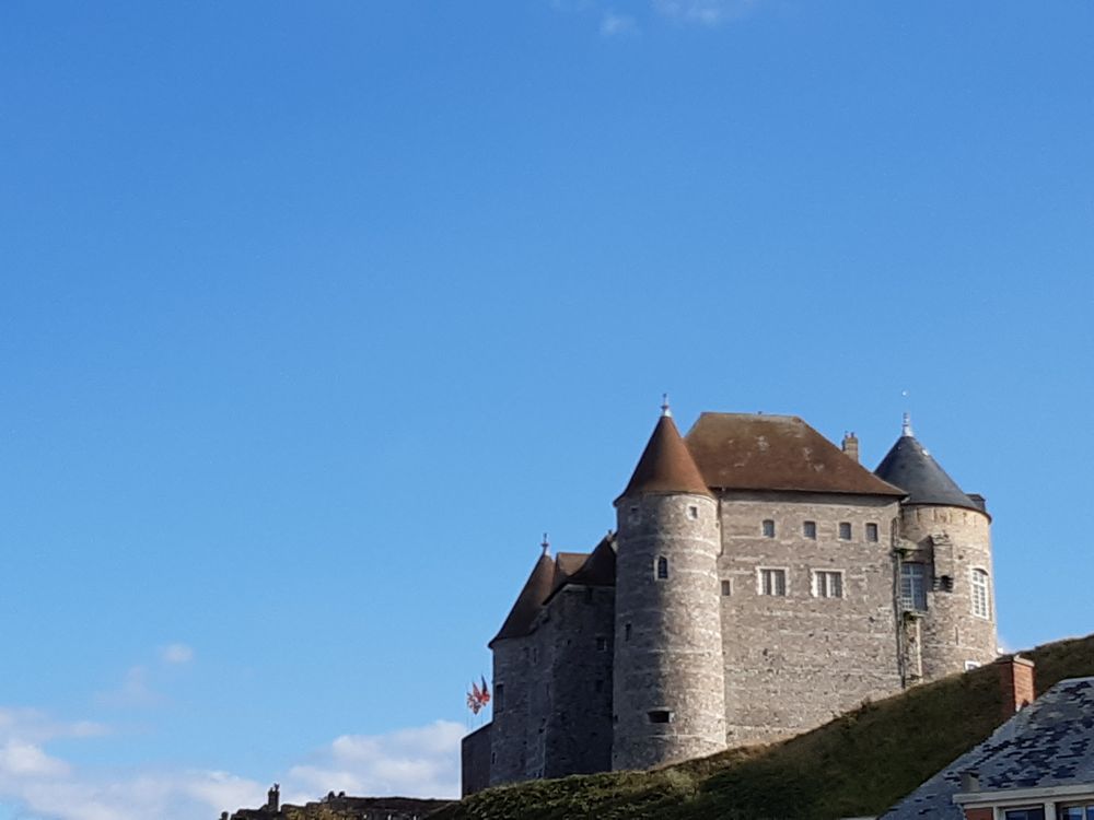 .. Château  de Dieppe, musée  des ivoires...