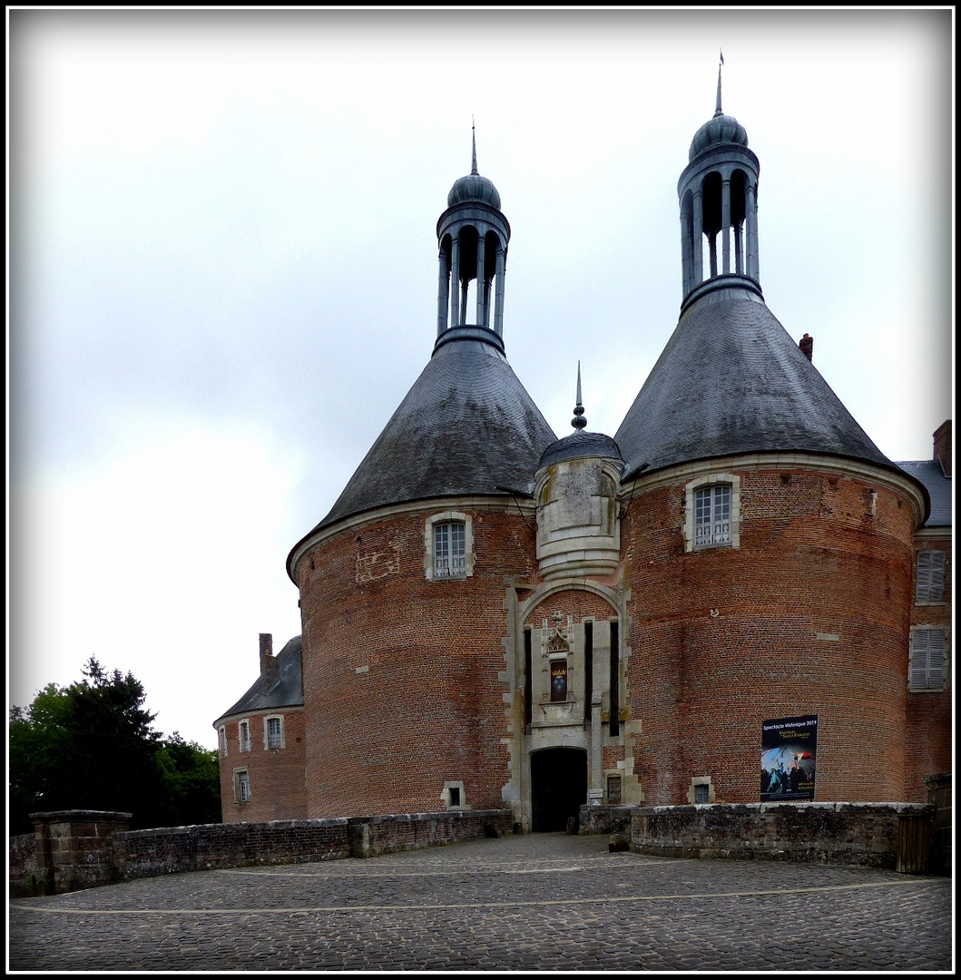 Château de Saint Fargeau. 