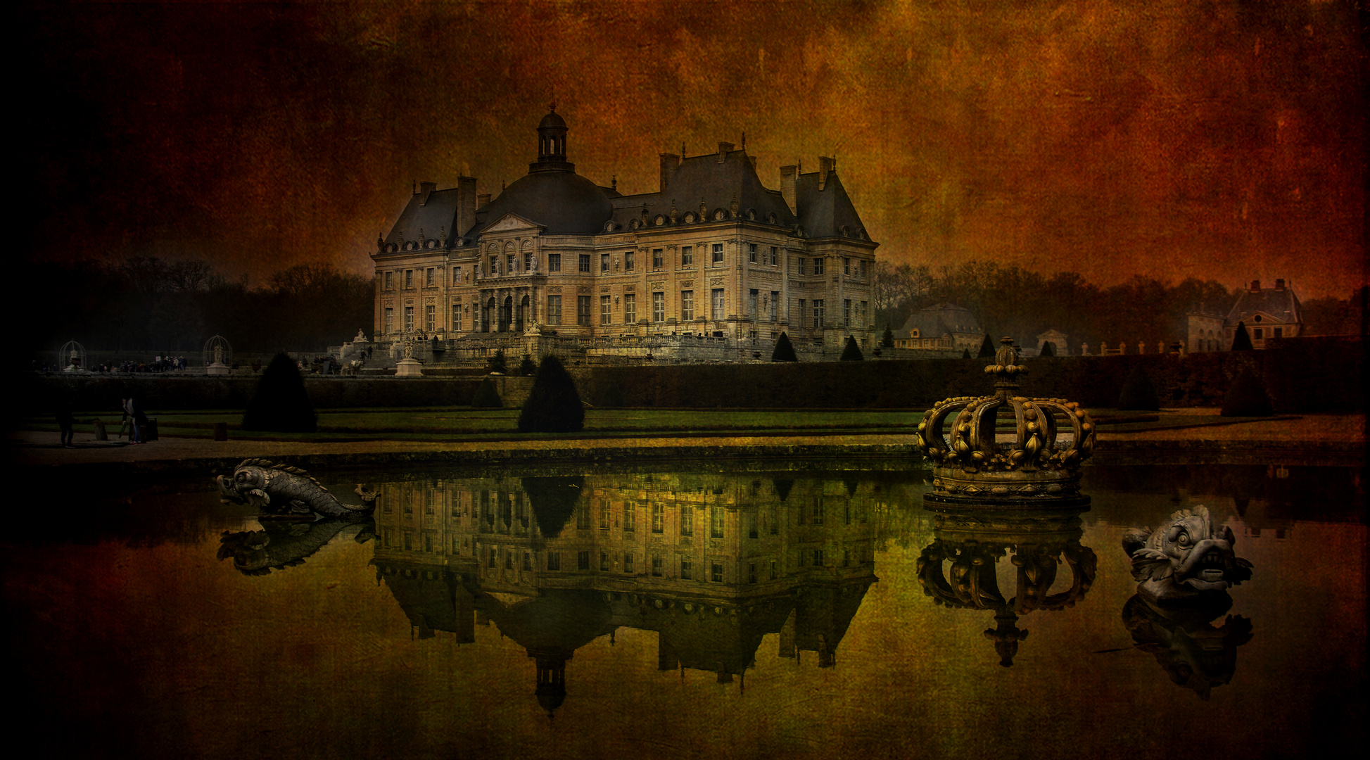 Château de Vaux le Vicomte . 