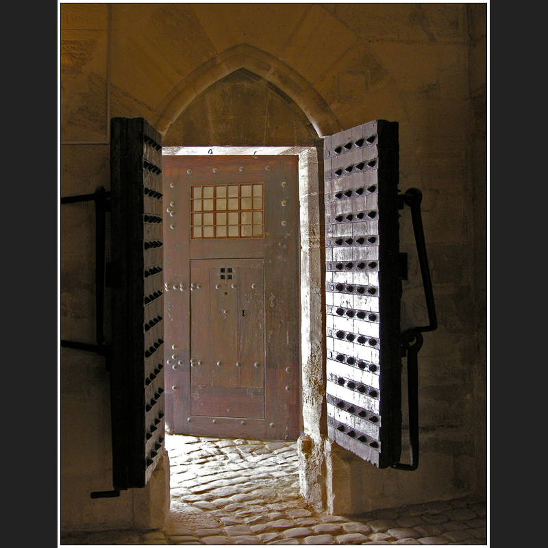 Château de Vincennes Eingang zum Verlies Foto & Bild renaissance