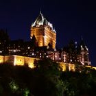 Château Frontenac bei Nacht