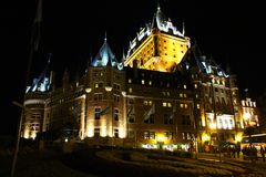 Château Frontenac by night!