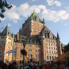 Château Frontenac im Troubel in Québec