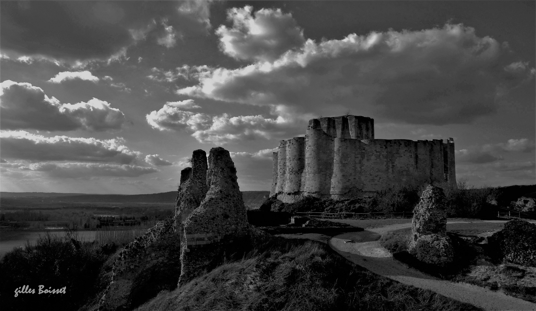 Château Gaillard sous protection céleste