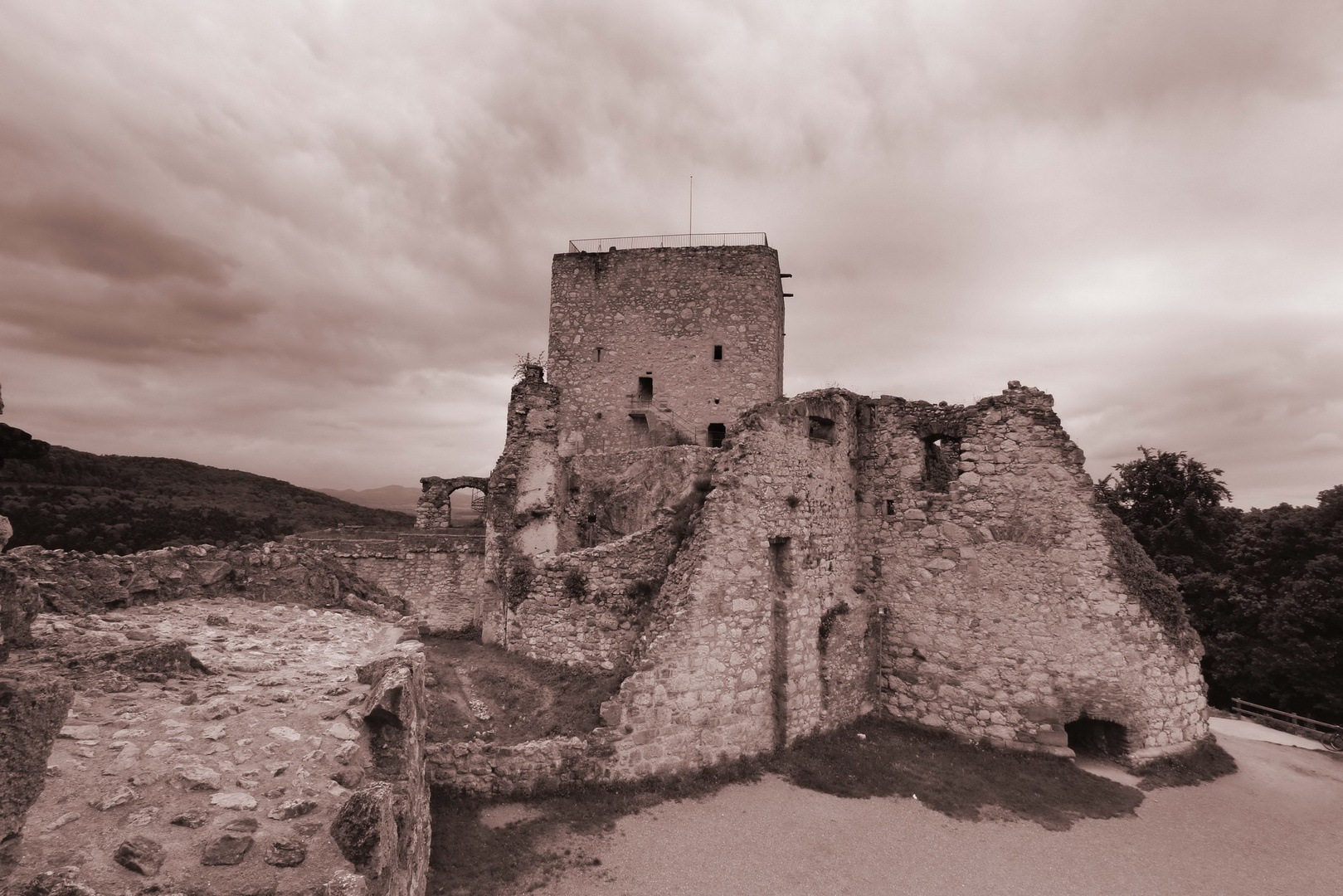 Château Landskron bei Leymen