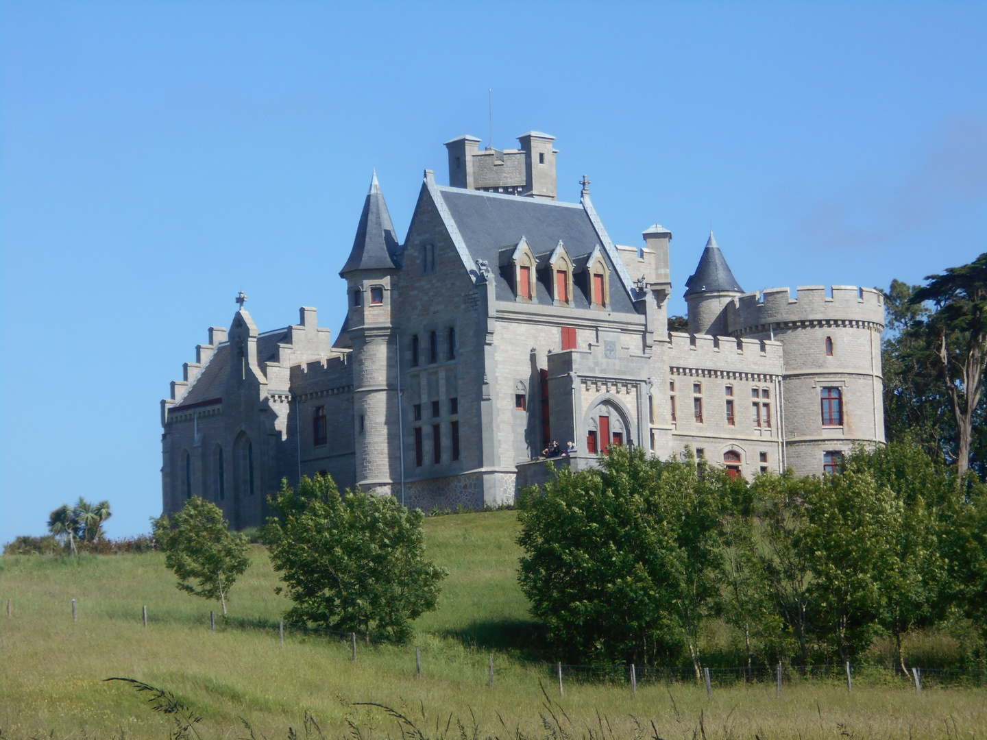 Château-observatoire Abbadia à Hendaye (Pyrénées Atlantiques)