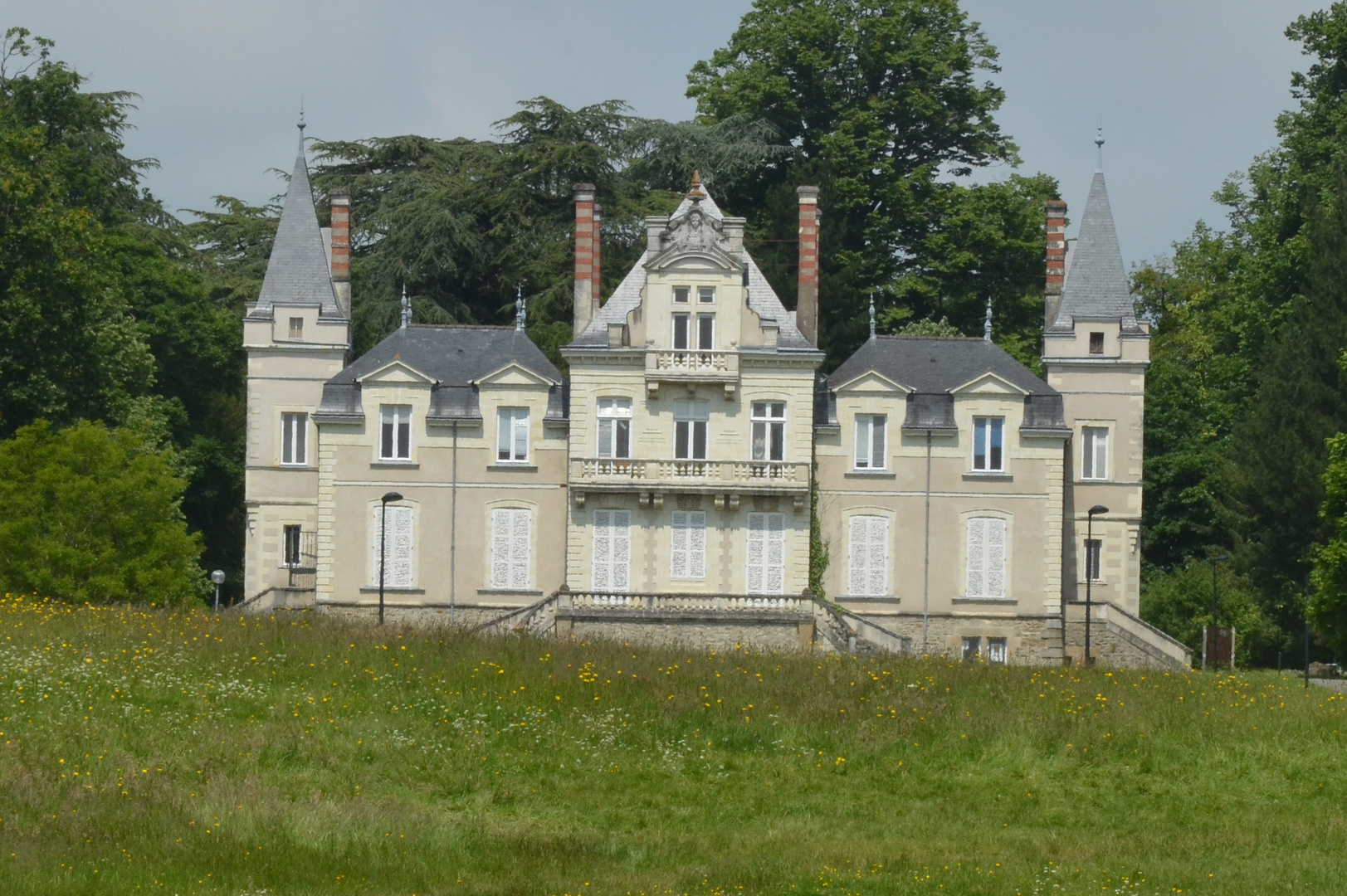 Château sur les bords de l'erdre