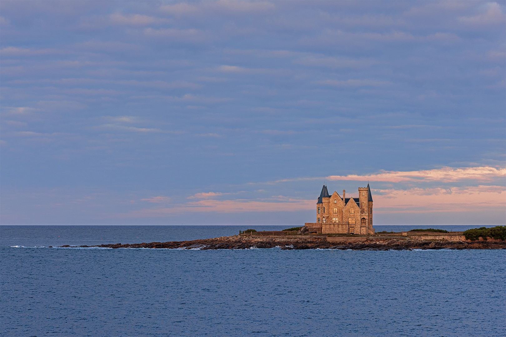 Château Turpault im Licht der Morgensonne