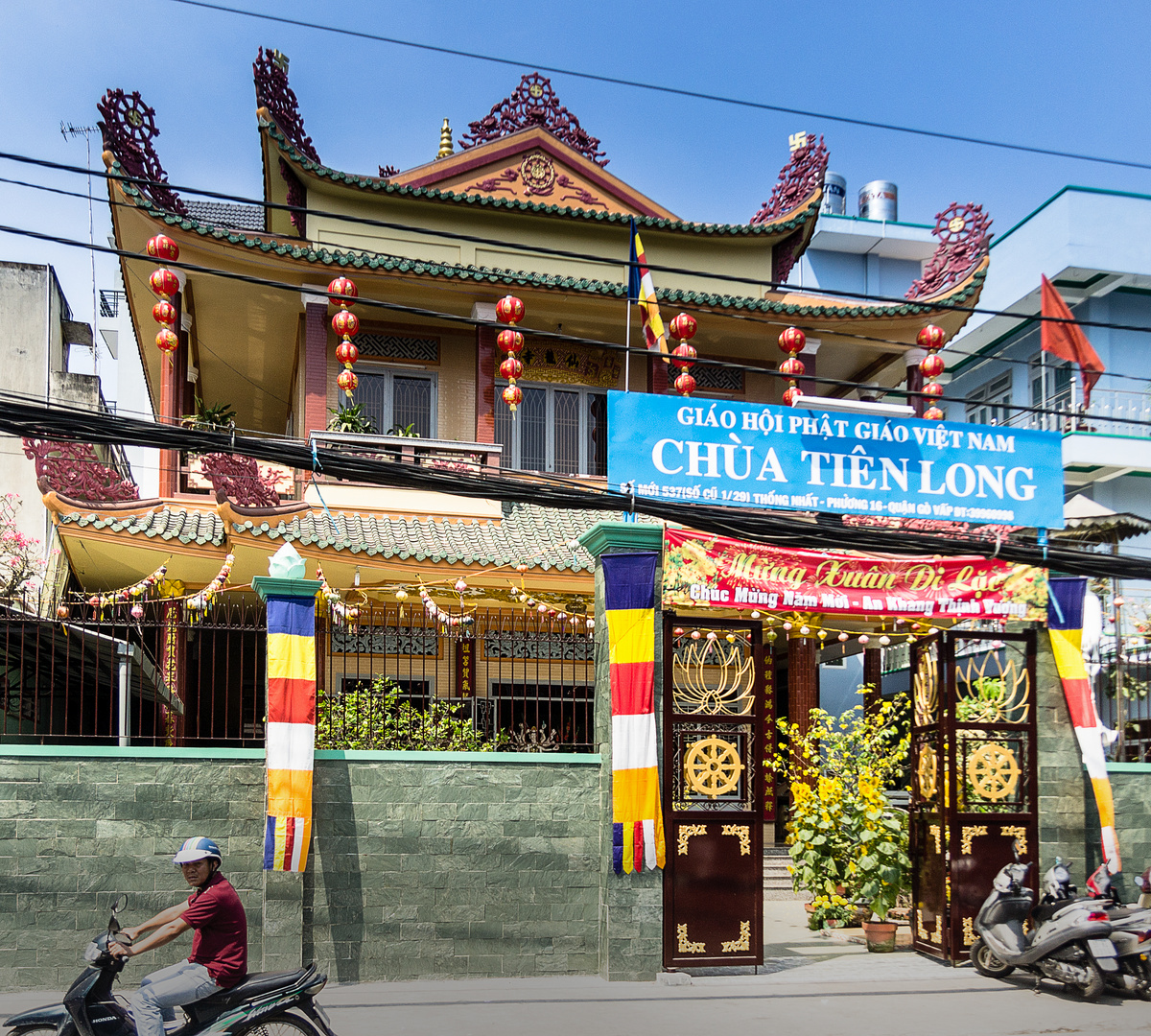 Chua Tien Long, Tien Long Tempel in Saigon