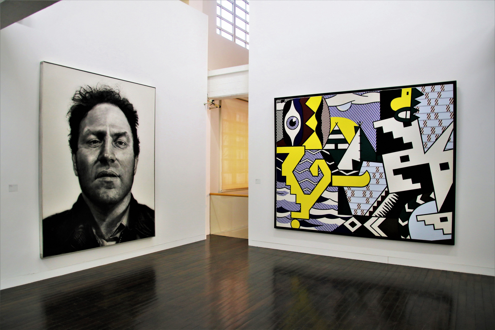 Chuck Close trifft Roy Lichtenstein