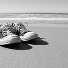 Chucks am Strand