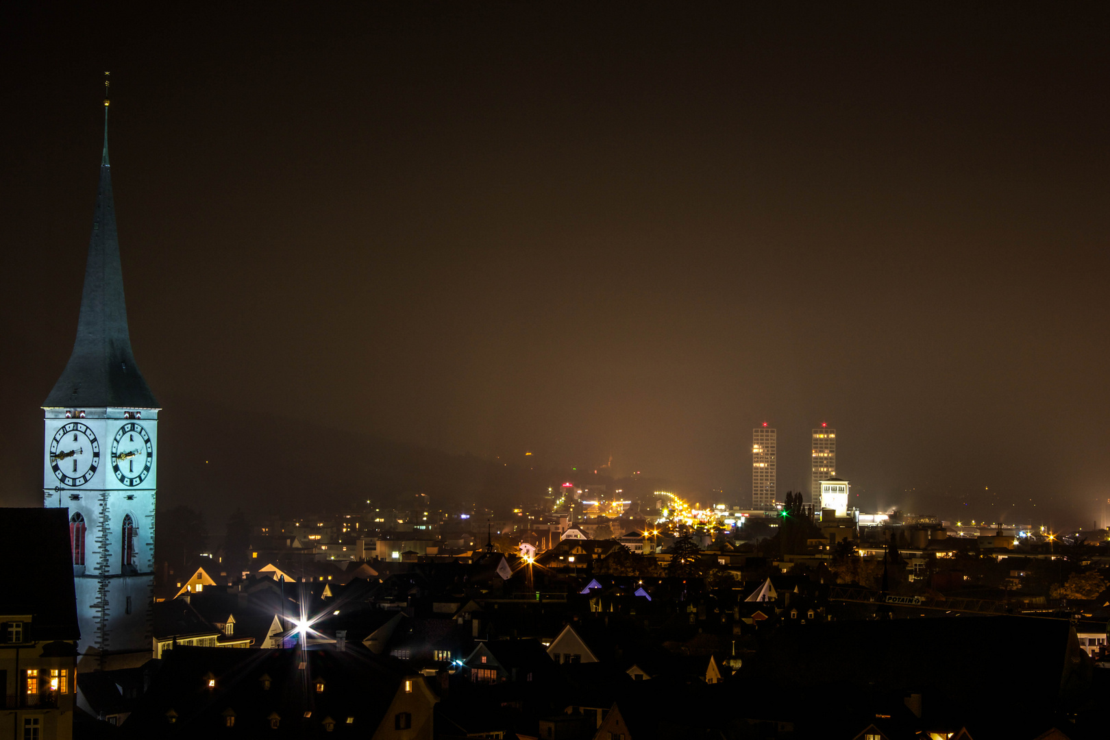 Chur by night